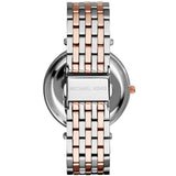 Michael Kors Darci Purple Dial Two Tone Steel Strap Watch for Women - MK3353 Authentic Buy Shop Now