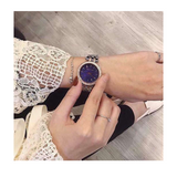 Michael Kors Darci Purple Dial Two Tone Steel Strap Watch for Women - MK3353 Authentic Buy Shop Now