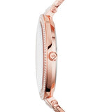 Michael Kors Darci Rose Gold Dial Two Tone Steel Strap Watch for Women - MK4327 Authentic Buy Shop Now