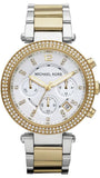Michael Kors Parker White Dial Two Tone Steel Strap Watch for Women - MK5626 Authentic Buy Shop Now