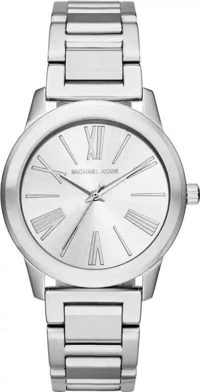 Michael Kors Hartman Quartz Silver Dial Silver Steel Strap Watch For Women - MK3489 Authentic Buy Shop Now