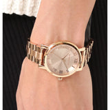 Michael Kors Norie Rose Gold Dial Rose Gold Steel Strap Watch for Women - MK3561 Authentic Buy Shop Now