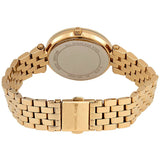 Michael Kors Darci Quartz Mother of Pearl Red Dial Gold Steel Strap Watch For Women - MK3583 Authentic Buy Shop Now