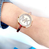 Michael Kors Blakley Crystals Rose Gold Dial Rose Gold Steel Strap Watch for Women - MK3631 Authentic Buy Shop Now