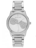 Michael Kors Harman Analog Silver Dial Silver Steel Strap Watch For Women - MK3672 Authentic Buy Shop Now
