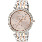 Michael Kors Darci Rose Gold Dial Two Tone Steel Strap Watch for Women - MK3726 Authentic Buy Shop Now