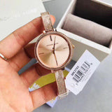 Michael Kors Jaryn Quartz Rose Gold Dial Rose Gold Steel Strap Watch For Women - MK3785 Authentic Buy Shop Now