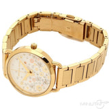Michael Kors Portia Quartz White Dial Gold Steel Strap Watch for Women - MK3840 Authentic Buy Shop Now