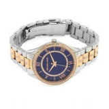 Michael Kors Lauryn Quartz Blue Dial Two Tone Steel Strap Watch For Women - MK3929 Authentic Buy Shop Now