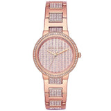 Michael Kors Gabbi Rose Gold Dial Rose Gold Steel Strap Watch For Women - MK3986 Authentic Buy Shop Now