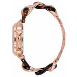 Michael Kors Runway Rose Gold Dial Two Tone Steel Strap Watch for Women - MK4269 Authentic Buy Shop Now