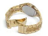 Michael Kors Slim Runway Gold Dial Two Tone Gold Strap Watch for Women - MK4285 Authentic Buy Shop Now