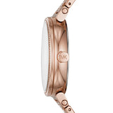 Michael Kors Sofie Quartz Rose Gold Dial Rose Gold Steel Strap Watch For Women - MK4354 Authentic Buy Shop Now