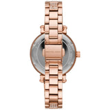 Michael Kors Sofie Quartz Rose Gold Dial Rose Gold Steel Strap Watch For Women - MK4354 Authentic Buy Shop Now