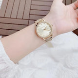 Michael Kors Melissa Quartz Gold Dial Gold Steel Strap Watch for Women - MK4368 Authentic Buy Shop Now
