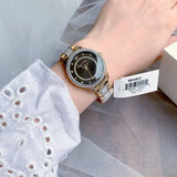 Michael Kors Lauryn Crystal Pave Black Dial Two Tone Steel Strap Watch For Women - MK4403 Authentic Buy Shop Now