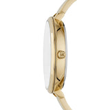 Michael Kors Parker Crystals Gold Dial Gold Steel Strap Watch For Women - MK4469 Authentic Buy Shop Now