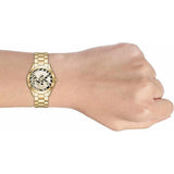 Michael Kors Runway Gold Dial Gold Steel Strap Watch For Women - MK4561 Authentic Buy Shop Now