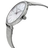 Michael Kors Pyper Quartz Mother of Pearl White Dial Silver Mesh Strap Watch For Women - MK4618 Authentic Buy Shop Now