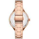Michael Kors Slim Runway Rose Gold Dial Rose Gold Steel Strap Watch for Women - MK4658 Authentic Buy Shop Now