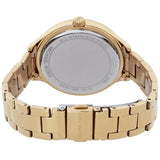 Michael Kors Slim Runway Crystals Gold Dial Gold Steel Strap Watch for Women - MK4659 Authentic Buy Shop Now