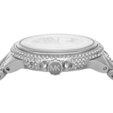 Michael Kors Camille Pave Crystals Silver Dial Silver Steel Strap Watch for Women - MK4804 Authentic Buy Shop Now