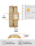 Michael Kors Emery Analog Crystals White Dial Gold Steel Strap Watch for Women - MK4835 Authentic Buy Shop Now