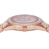 Michael Kors Harlowe Three-Hand Rose Gold Dial Rose Gold Steel Strap Watch for Women - MK4845 Authentic Buy Shop Now