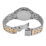 Michael Kors Harlowe Three-Hand Mother of Pearl White Dial Tri Tone Steel Strap Watch for Women - MK4846 Authentic Buy Shop Now