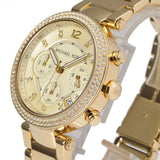 Michael Kors Parker Gold Dial Gold Steel Strap Watch for Women - MK5354 Authentic Buy Shop Now
