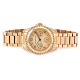 Michael Kors Blair Rose Gold Dial Rose Gold Steel Strap Watch for Women - MK5613 Authentic Buy Shop Now