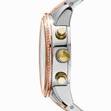 Michael Kors Ritz White Dial Two Tone Steel Strap Watch for Women - MK5650 Authentic Buy Shop Now