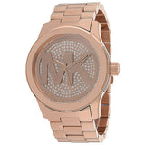 Michael Kors Runway Rose Gold Dial Rose Gold Steel Strap Watch for Women - MK5661 Authentic Buy Shop Now