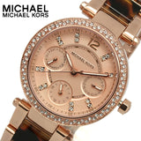 Michael Kors Parker Gold Dial Two Tone Steel Strap Watch for Women - MK5841 Authentic Buy Shop Now
