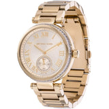 Michael Kors Skylar Gold Dial Gold Steel Strap Watch for Women - MK5867 Authentic Buy Shop Now