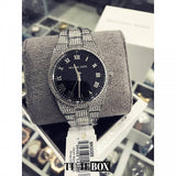 Michael Kors Channing Diamonds Black Dial Silver Steel Strap Watch for Women - MK6089 Authentic Buy Shop Now