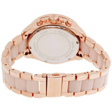 Michael Kors Wren Crystals Rose Gold Dial Rose Gold Steel Strap Watch for Women - MK6096 Authentic Buy Shop Now