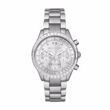 Michael Kors Brinkley Diamonds Silver Dial Silver Steel Strap Watch for Women - MK6186 Authentic Buy Shop Now