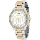 Michael Kors Brinkley Chronograph Silver Dial Two Tone Steel Strap Watch for Women - MK6188 Authentic Buy Shop Now
