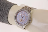 Michael Kors Madelyn Quartz Blue Dial Silver Steel Strap Watch For Women - MK6286 Authentic Buy Shop Now