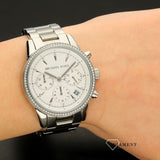 Michael Kors Ritz Silver Dial Silver Steel Strap Watch for Women - MK6428 Authentic Buy Shop Now