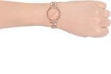 Michael Kors Sofie Chronograph Rose Gold Dial Rose Gold Steel Strap Watch For Women - MK6560 Authentic Buy Shop Now