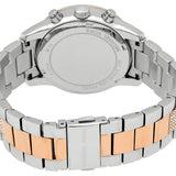 Michael Kors Ritz Chronograph White Dial Two Tone Steel Strap Watch For Women - MK6651 Authentic Buy Shop Now