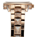 Michael Kors Runway Mercer Mother of Pearl White Dial Two Tone Steel Strap Watch For Women - MK6674 Authentic Buy Shop Now