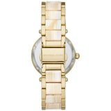 Michael Kors Parker Analog Gold Dial Gold Steel Strap Watch For Women - MK6833 Authentic Buy Shop Now