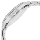 Michael Kors Layton Chronograph Mother of Pearl Blue Dial Silver Steel Strap Watch For Women - MK6847 Authentic Buy Shop Now