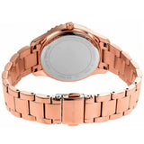 Michael Kors Layton Three Hand Red Dial Rose Gold Steel Strap Watch For Women - MK6893 Authentic Buy Shop Now