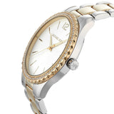 Michael Kors Layton Quartz Silver Dial Two Tone Steel Strap Watch For Women - MK6899 Authentic Buy Shop Now