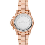 Michael Kors Everest Chronograph Rose Gold Dial Rose Gold Steel Strap Watch For Women - MK7211 Authentic Buy Shop Now