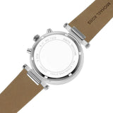 Michael Kors Parker Chronograph White Dial White Leather Strap Watch For Women - MK7226 Authentic Buy Shop Now